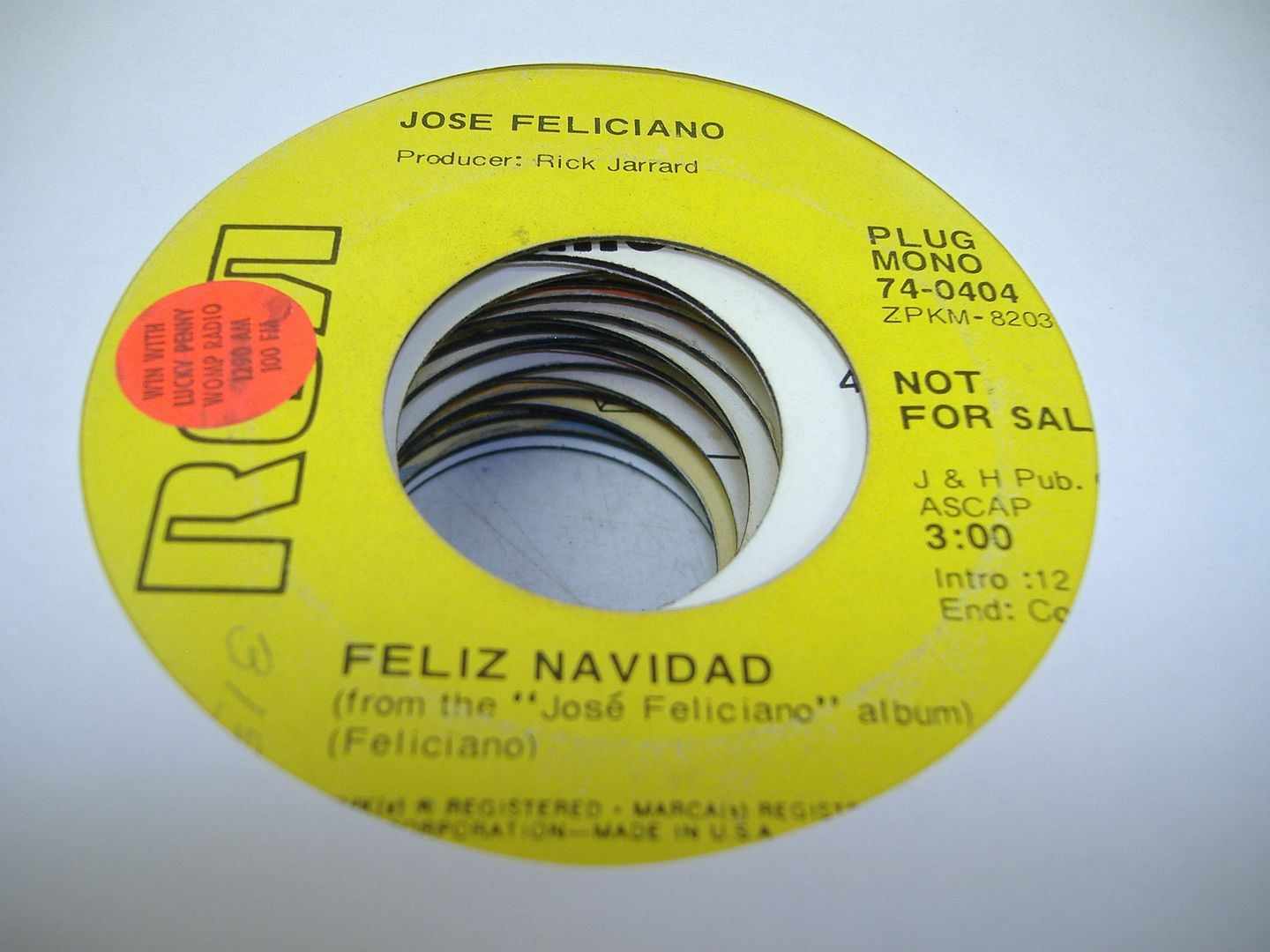 Jose Feliciano Feliz Navidad Records, LPs, Vinyl And CDs - MusicStack